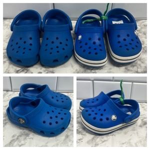 Set of 2: Blue C6 Crocs, Boys Crocs